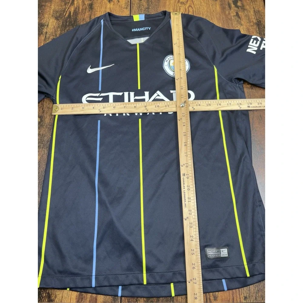 NIKE MANCHESTER CITY 2018/2019 Away Jersey - Men's Medium Authentic